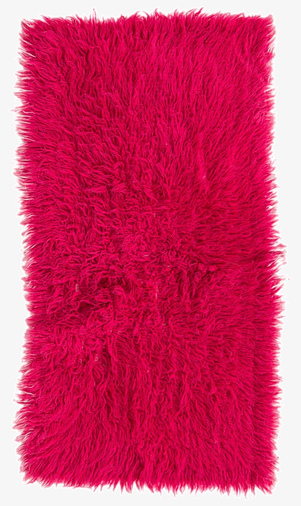  2' x 4'  Hand Knotted Moroccan Wool Runner Rug