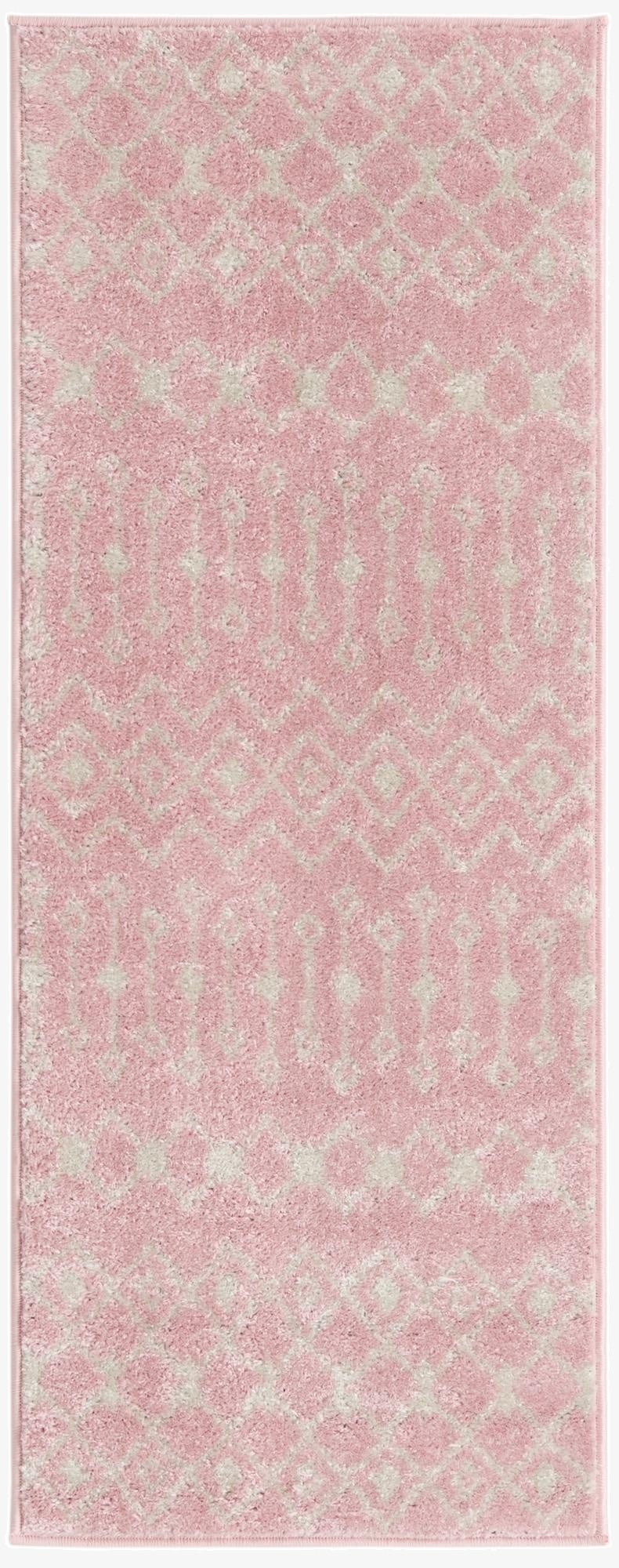  2' x 5' 3 Moroccan Trellis Runner Rug