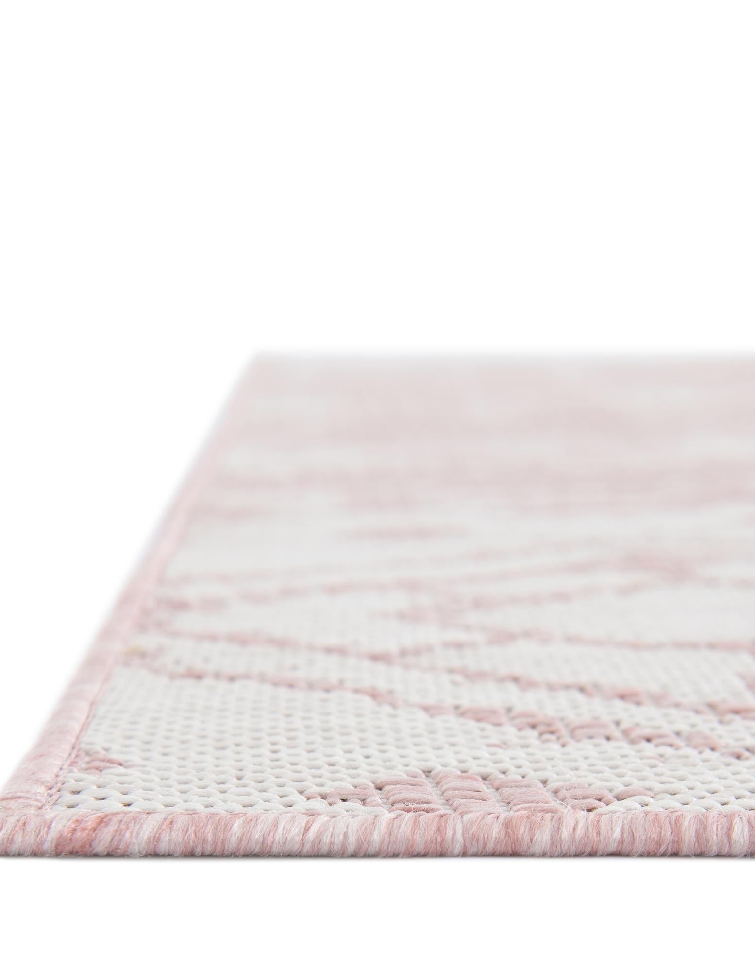 Pink 2' x 4' Bohemian Indoor / Outdoor Runner Rug | Rugs.com