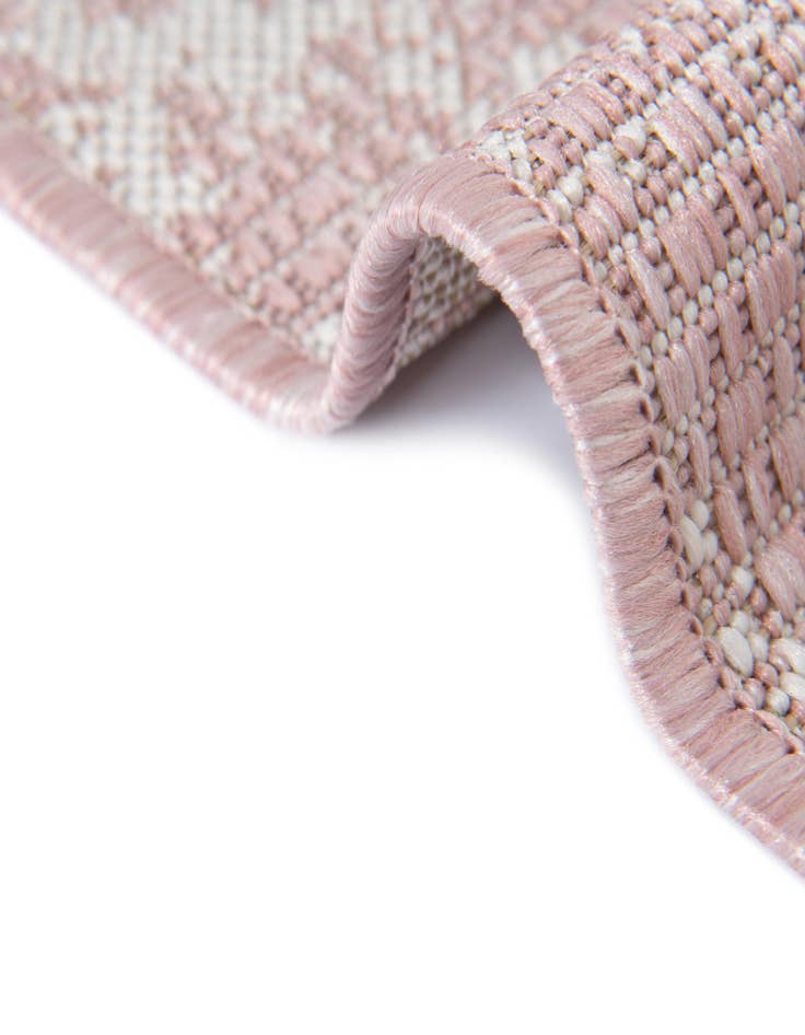 Detail image of  2' x 5' 3  Washable Bohemian Indoor / Outdoor Runner Rug