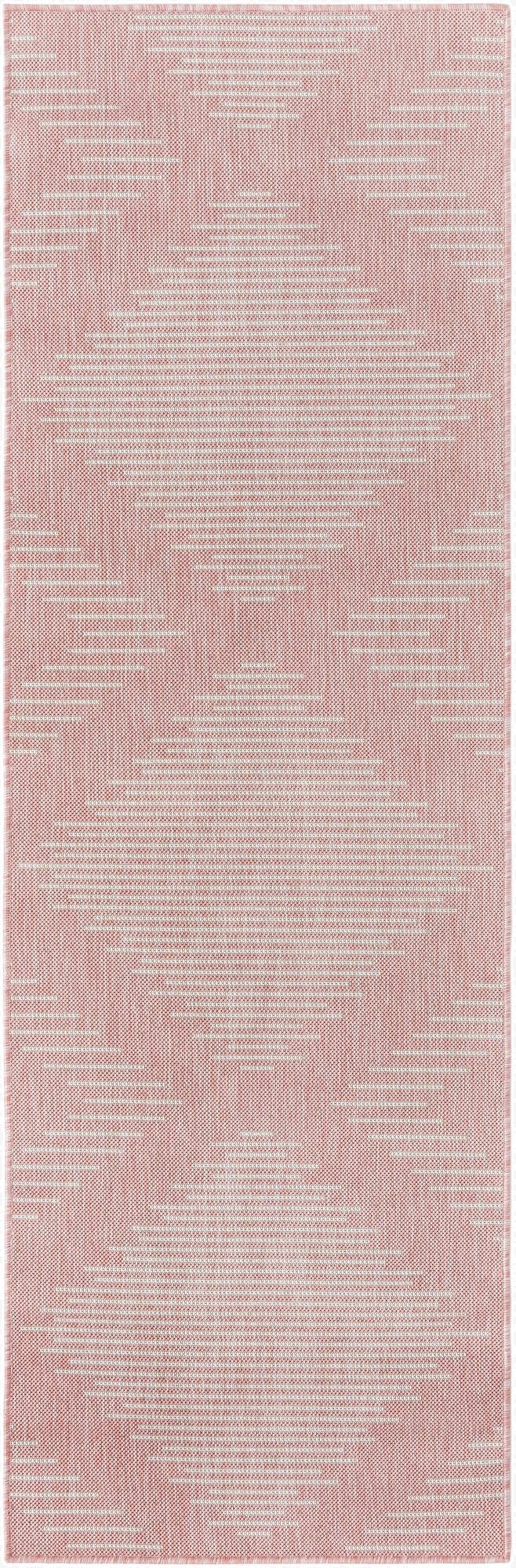  2' x 8'  Washable Modern Indoor / Outdoor Runner Rug