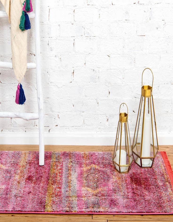 Detail image of 2' 2 x 6' Santiago Runner Rug