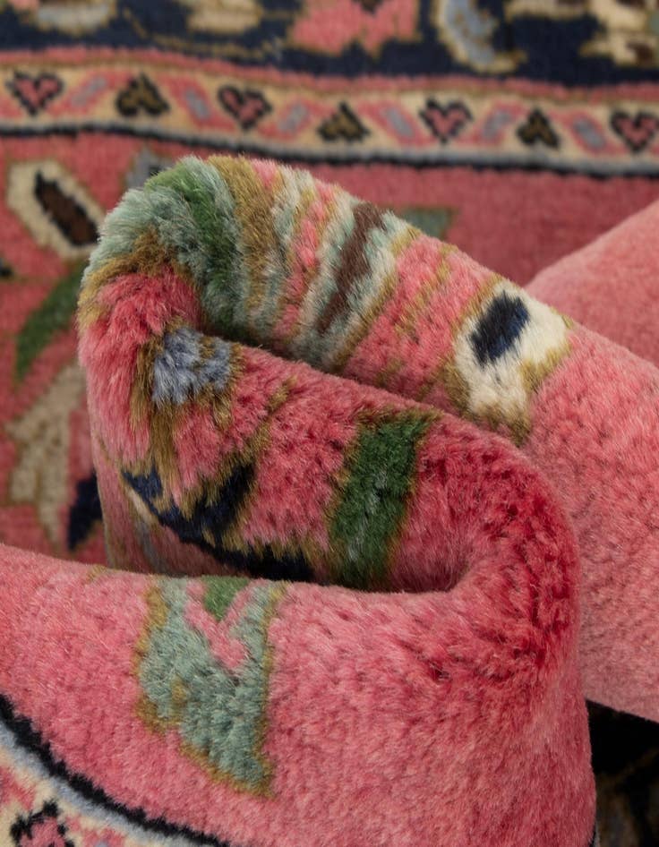 Detail image of 2' 4 x 12' 3 Sarough Wool Runner Rug