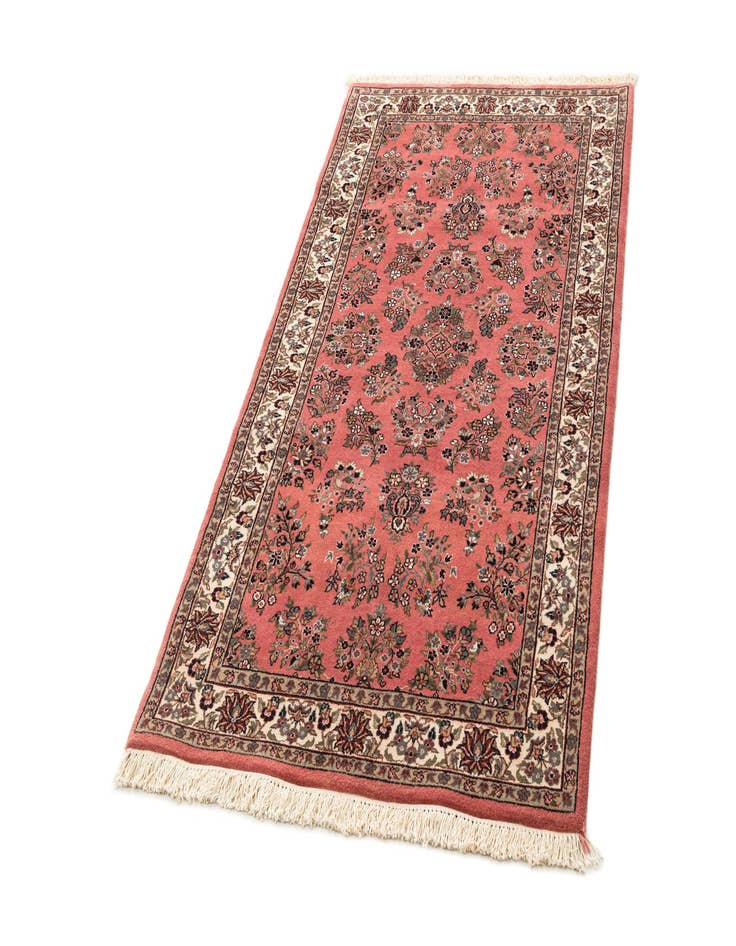 Detail image of  3' 3 x 6' 7  Hand Knotted Sarough Oriental Wool Runner Rug