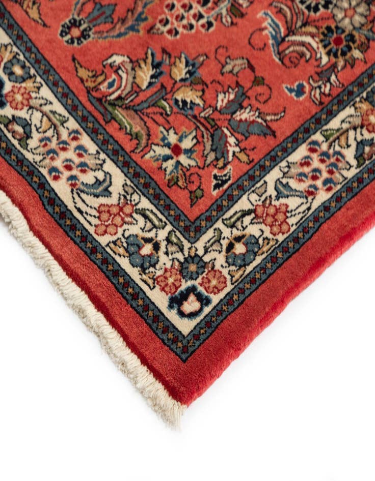 Detail image of  2' 5 x 11' 7 Sarouk Wool Runner Rug