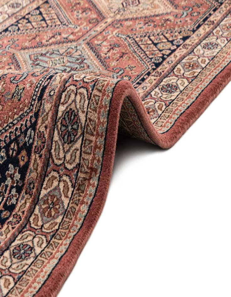 Detail image of  3' x 9' 6  Hand Knotted Shirvan Wool Runner Rug