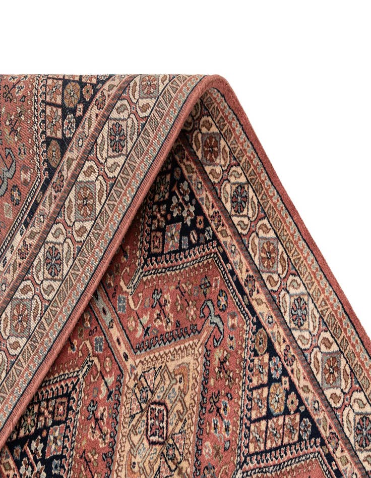 Detail image of  3' x 9' 6  Hand Knotted Shirvan Wool Runner Rug