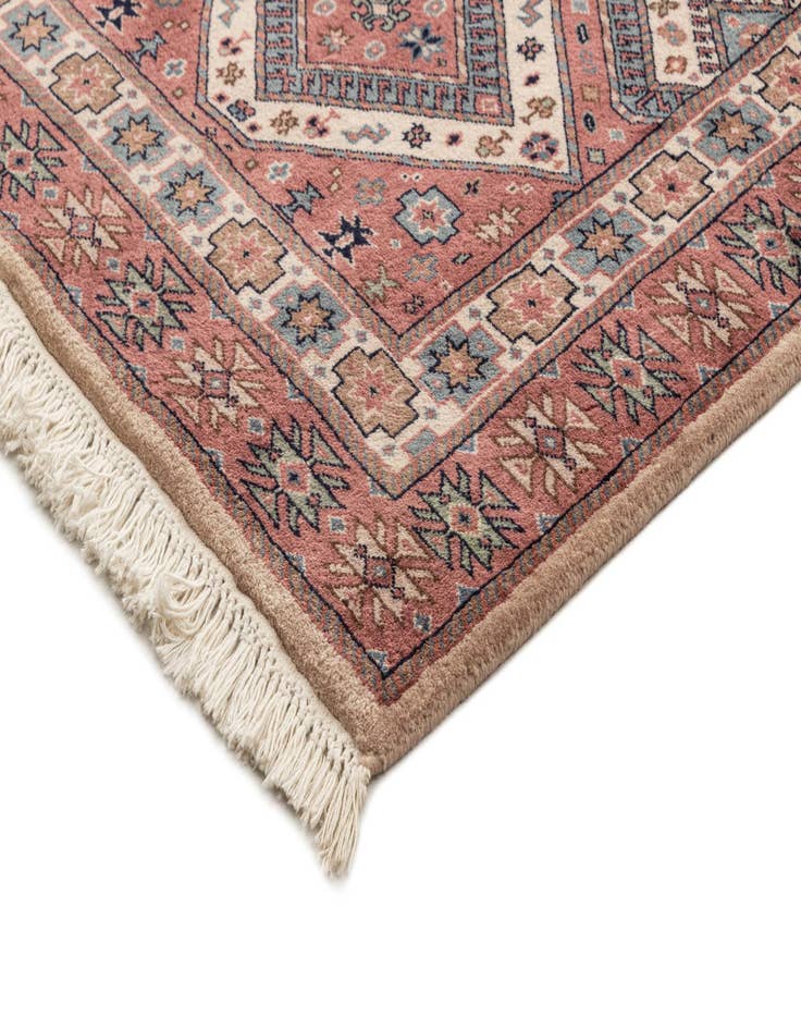 Detail image of  3' x 10'  Hand Knotted Shirvan Wool Runner Rug