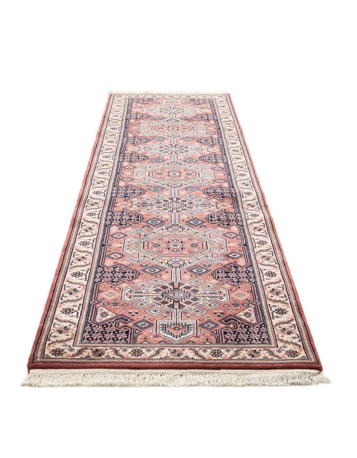 Detail image of  3' x 10'  Hand Knotted Shirvan Oriental Wool Runner Rug