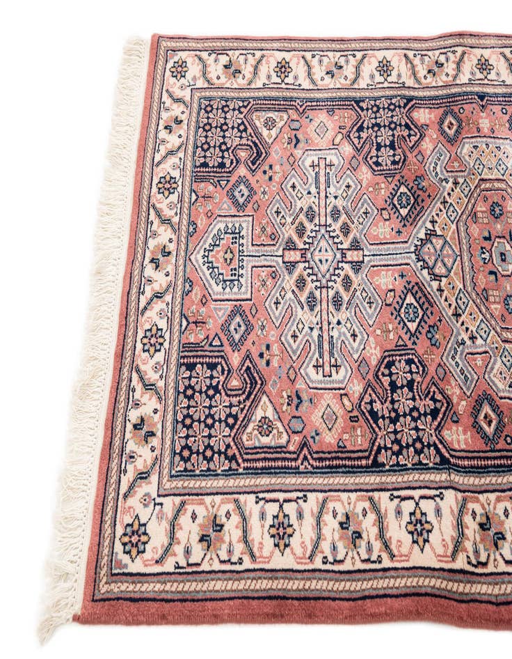Detail image of  3' x 10'  Hand Knotted Shirvan Oriental Wool Runner Rug