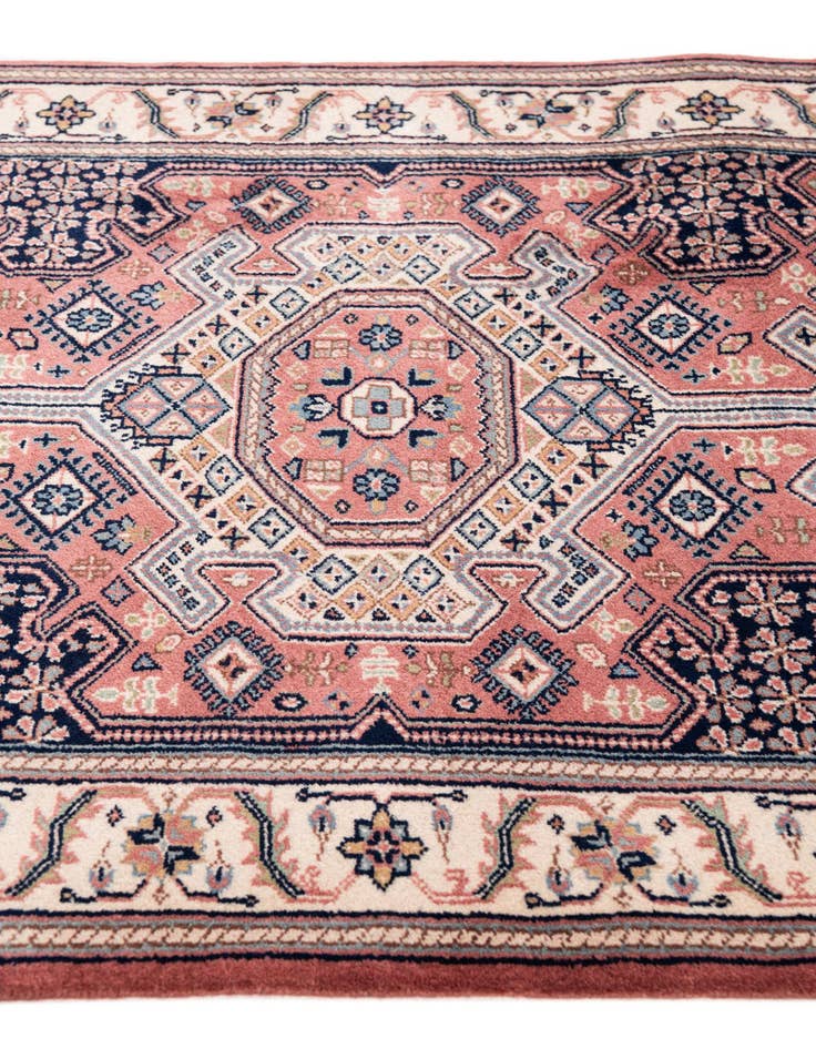 Detail image of  3' x 10'  Hand Knotted Shirvan Oriental Wool Runner Rug
