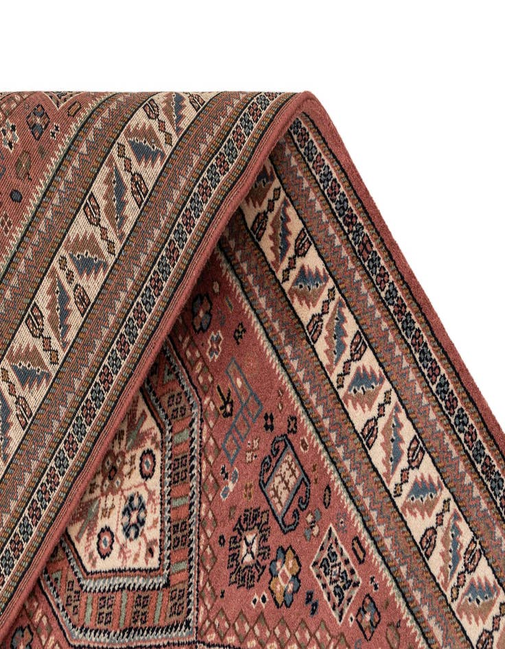 Detail image of  3' 2 x 9' 8  Hand Knotted Shirvan Wool Runner Rug