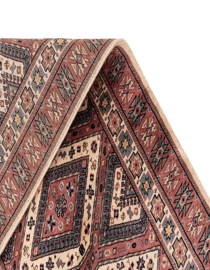 Detail image of  3' x 11' 3  Hand Knotted Shirvan Wool Runner Rug