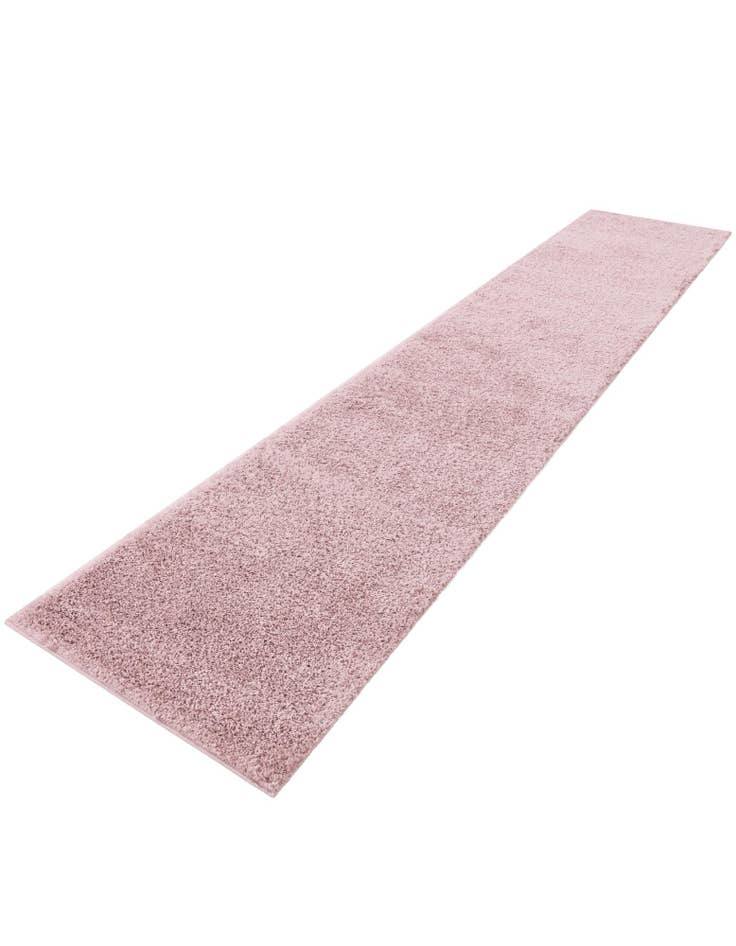 Detail image of  2' 7 x 13' Soft Solid Shag Runner Rug