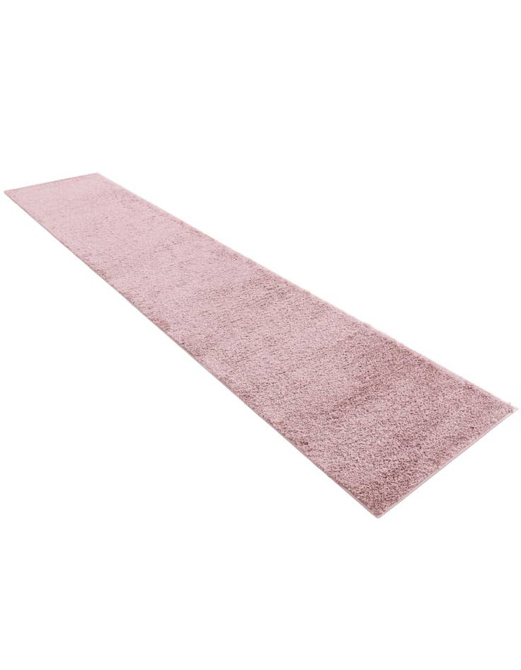 Detail image of  2' 7 x 13' Soft Solid Shag Runner Rug