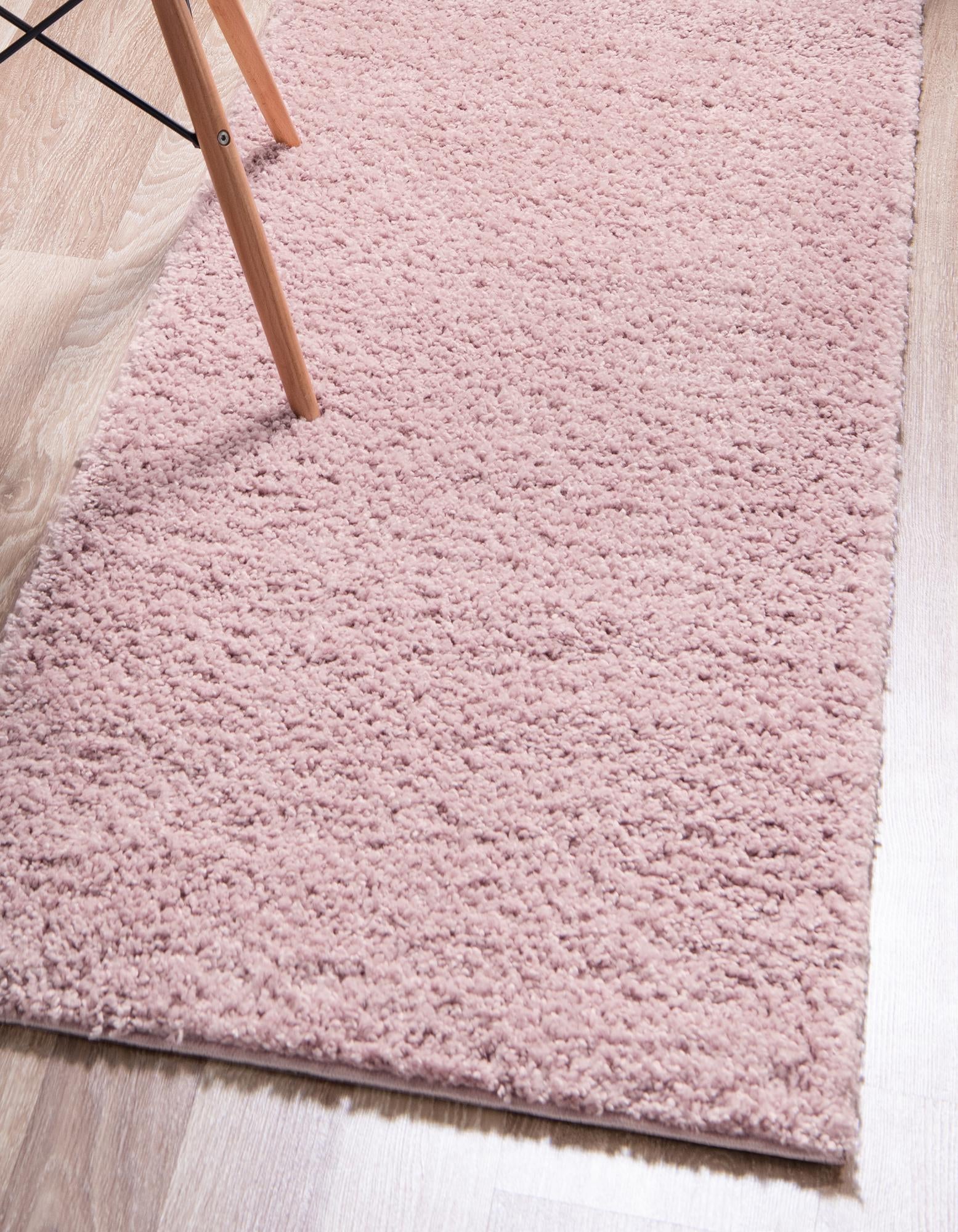  2' x 6' 9 Soft Solid Shag Runner Rug