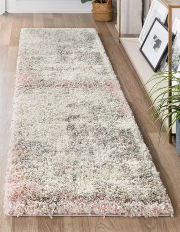  2' 7 x 10' Soft Touch Shag Runner Rug