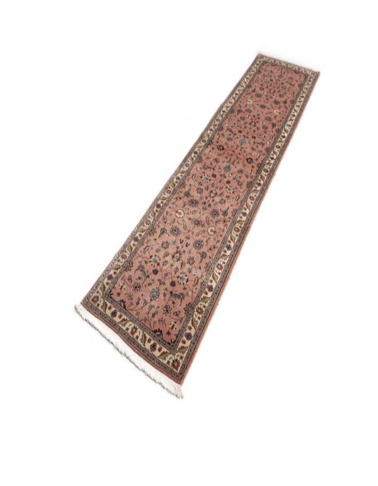 Detail image of  2' 6 x 9' 8 Tabriz Wool Runner Rug