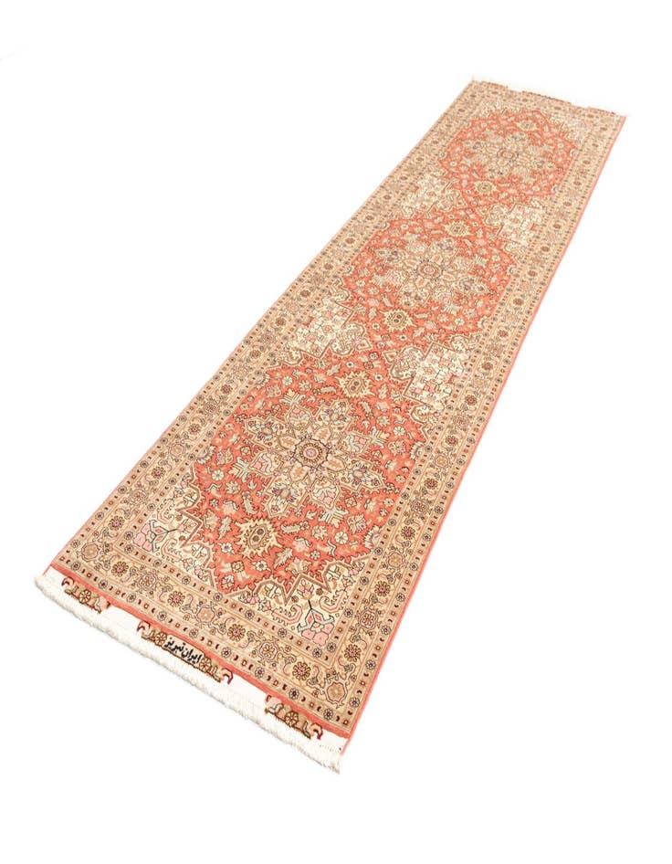 Detail image of  2' 7 x 10' Tabriz Runner Rug