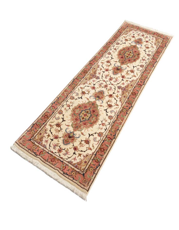 Detail image of  2' 6 x 7' 6 Tabriz Runner Rug