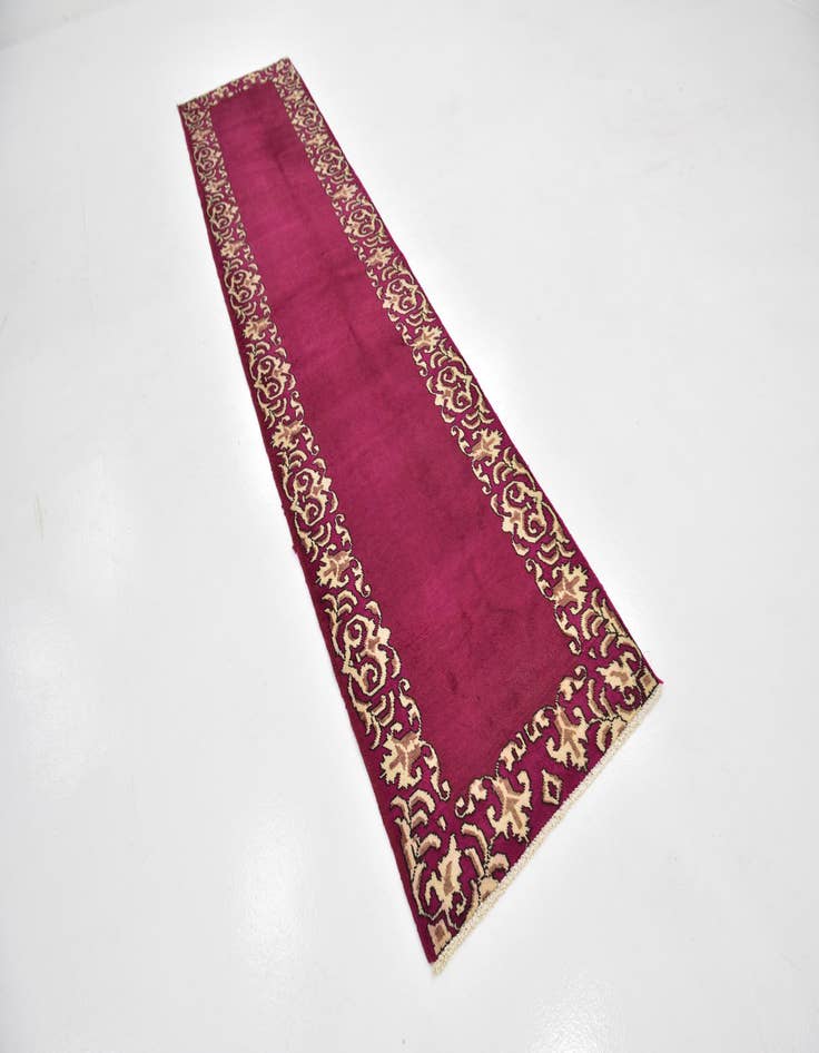 Detail image of  2' 8 x 11' 3  Hand Knotted Tabriz Persian Wool Runner Rug