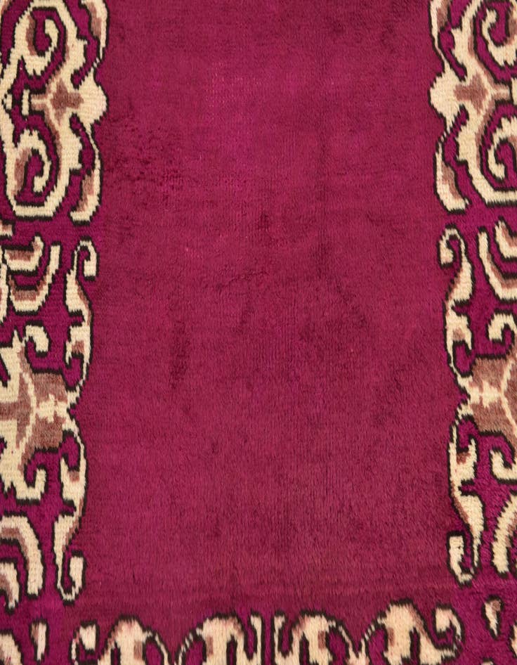 Detail image of  2' 8 x 11' 3  Hand Knotted Tabriz Persian Wool Runner Rug