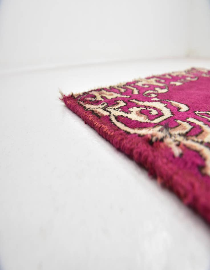 Detail image of  2' 8 x 11' 3  Hand Knotted Tabriz Persian Wool Runner Rug