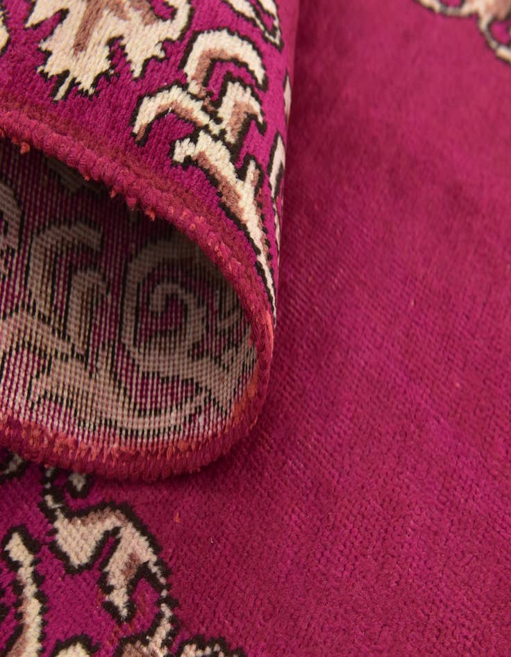 Detail image of  2' 8 x 11' 3  Hand Knotted Tabriz Persian Wool Runner Rug