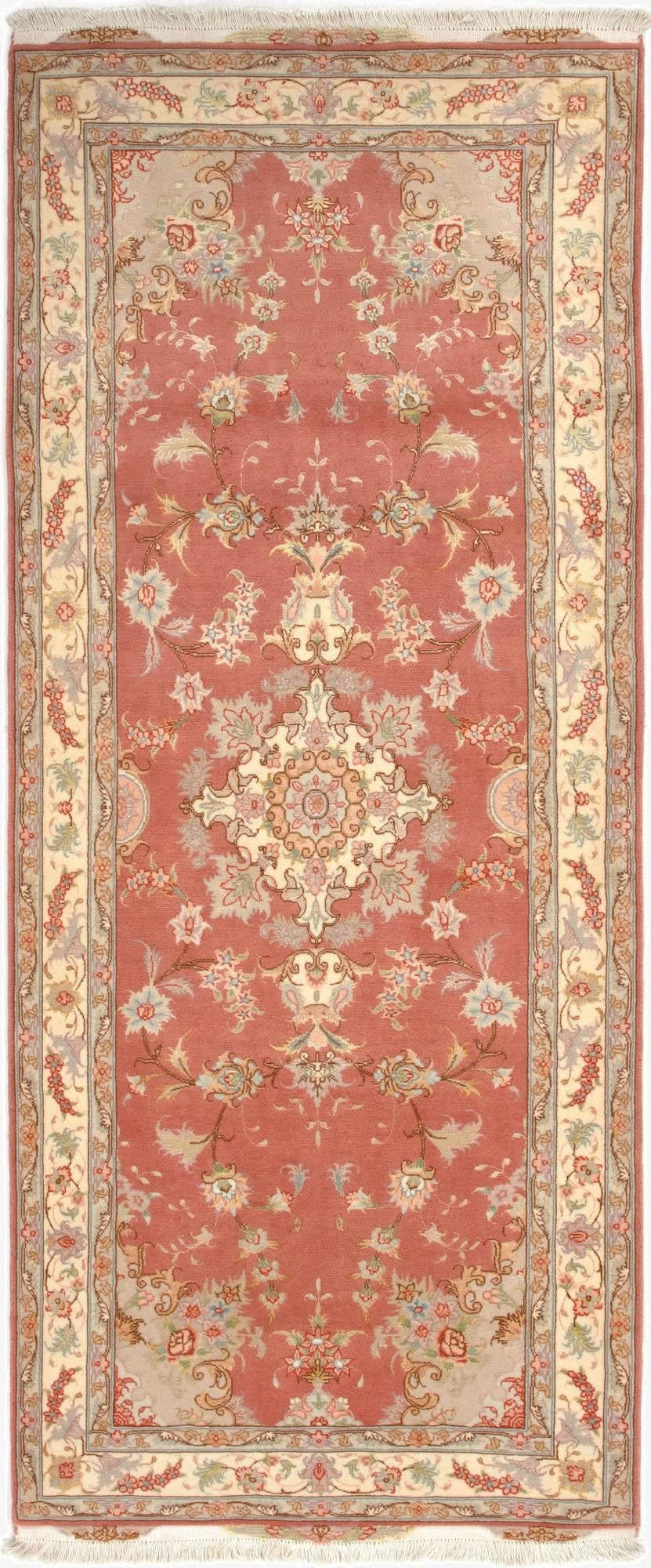  2' 10 x 7' 4 Tabriz Runner Rug