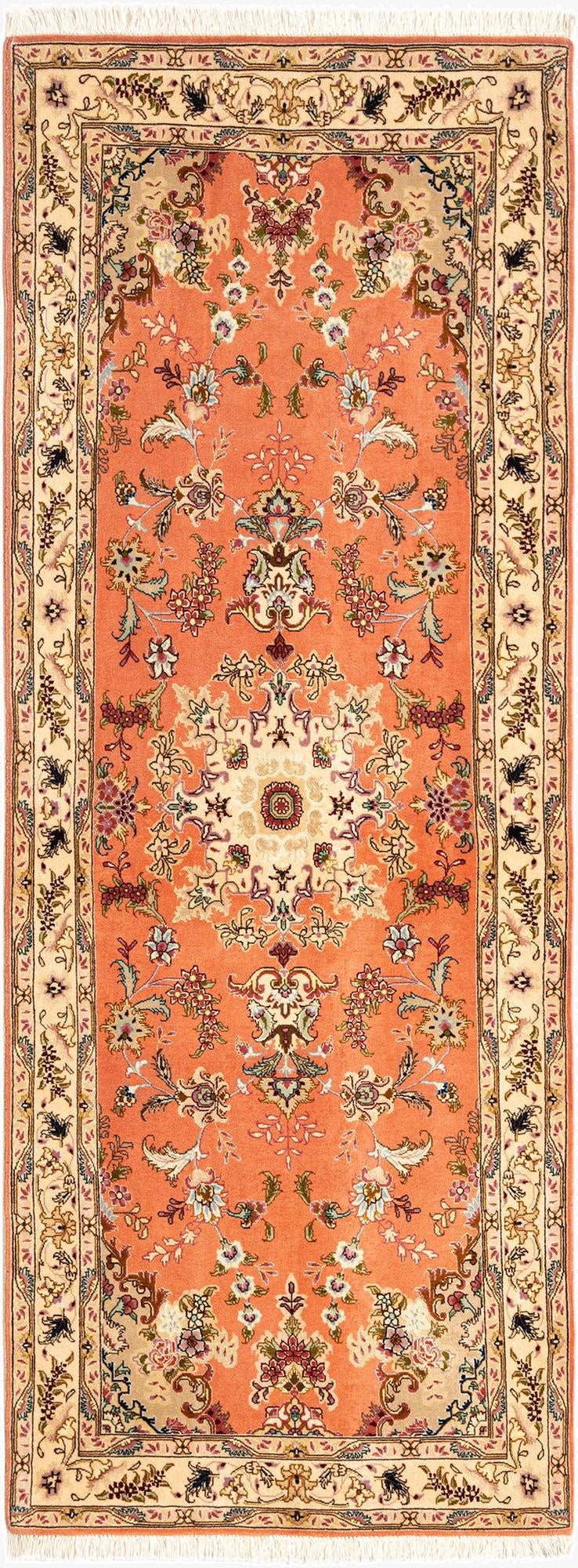  2' 7 x 6' 9 Tabriz Runner Rug