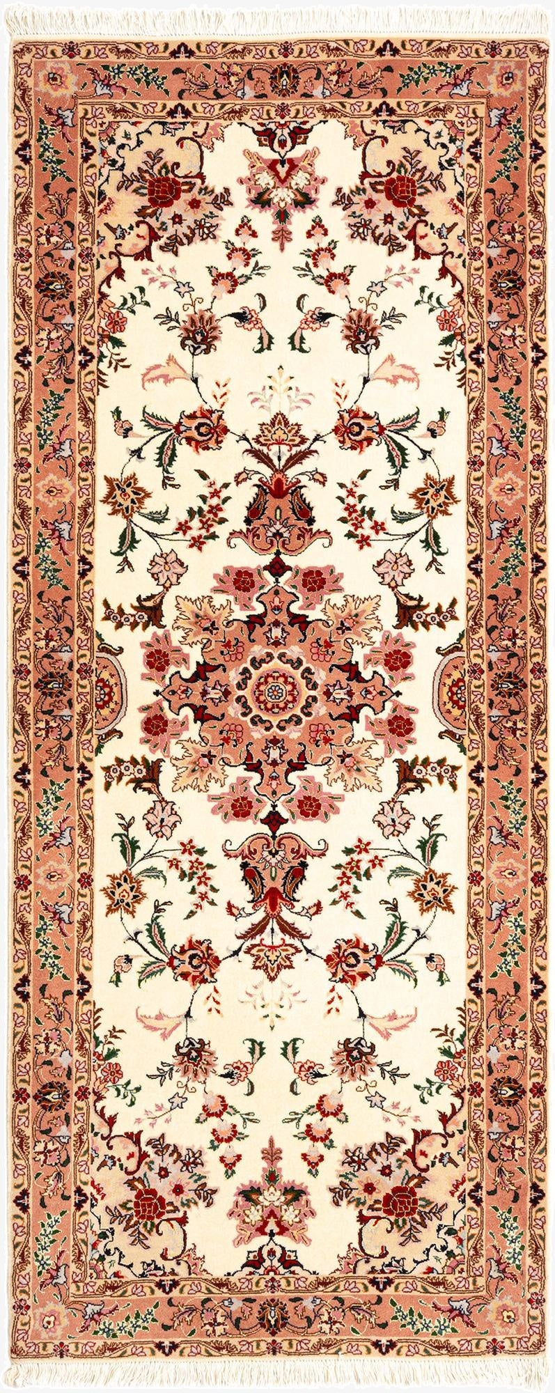  2' 9 x 6' 8 Tabriz Runner Rug