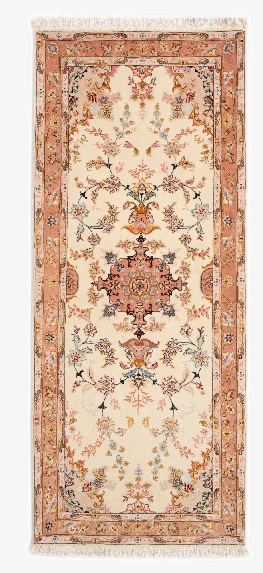  2' 7 x 6' 5 Tabriz Runner Rug