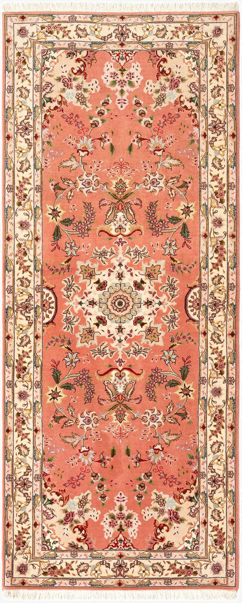  2' 7 x 6' 6 Tabriz Runner Rug