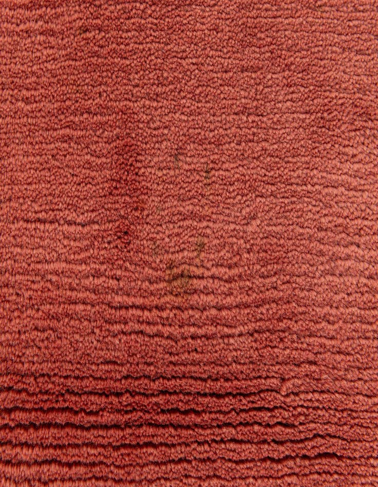 Detail image of  2' 4 x 4' 10  Hand Knotted Tibet Wool Runner Rug