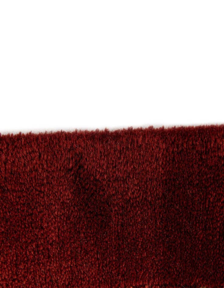 Detail image of  2' 4 x 4' 10  Hand Knotted Tibet Wool Runner Rug