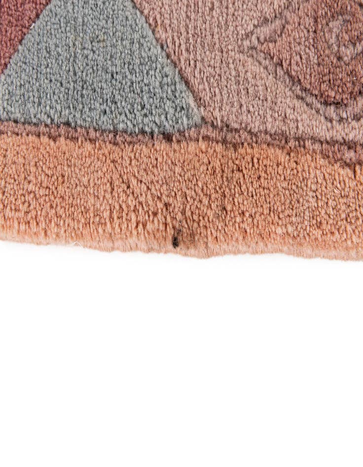 Detail image of  2' 11 x 10' 9  Hand Knotted Tibet Wool Runner Rug