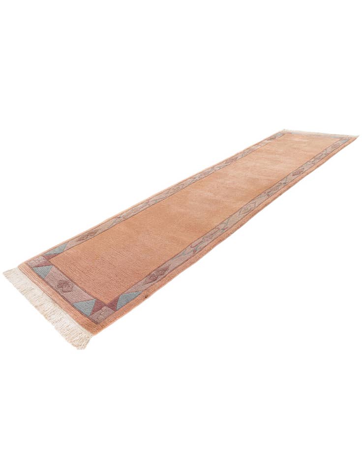 Detail image of  2' 11 x 10' 9  Hand Knotted Tibet Wool Runner Rug