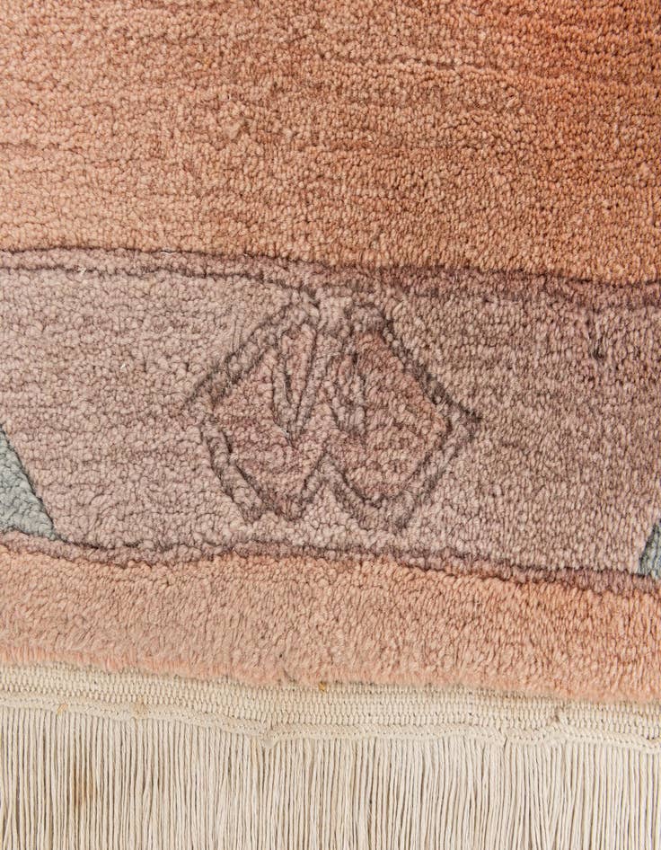 Detail image of  2' 11 x 10' 9  Hand Knotted Tibet Wool Runner Rug