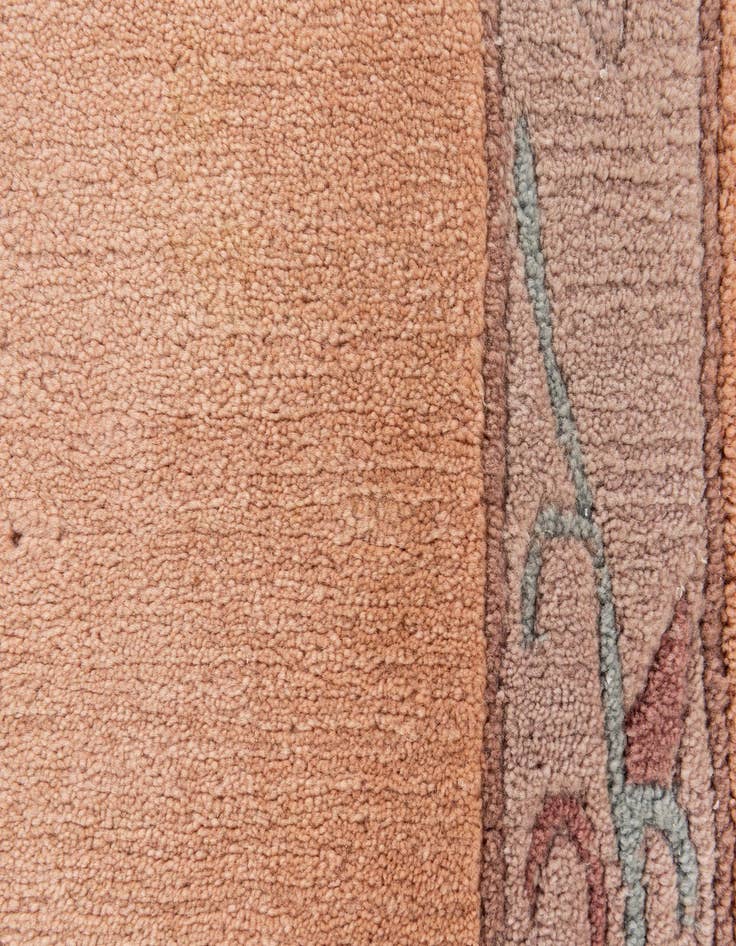 Detail image of  2' 11 x 10' 9  Hand Knotted Tibet Wool Runner Rug