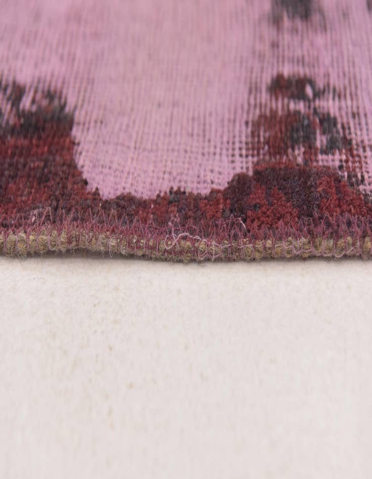 Detail image of  3' 5 x 8'  Hand Knotted Ultra Vintage Persian Wool Runner Rug