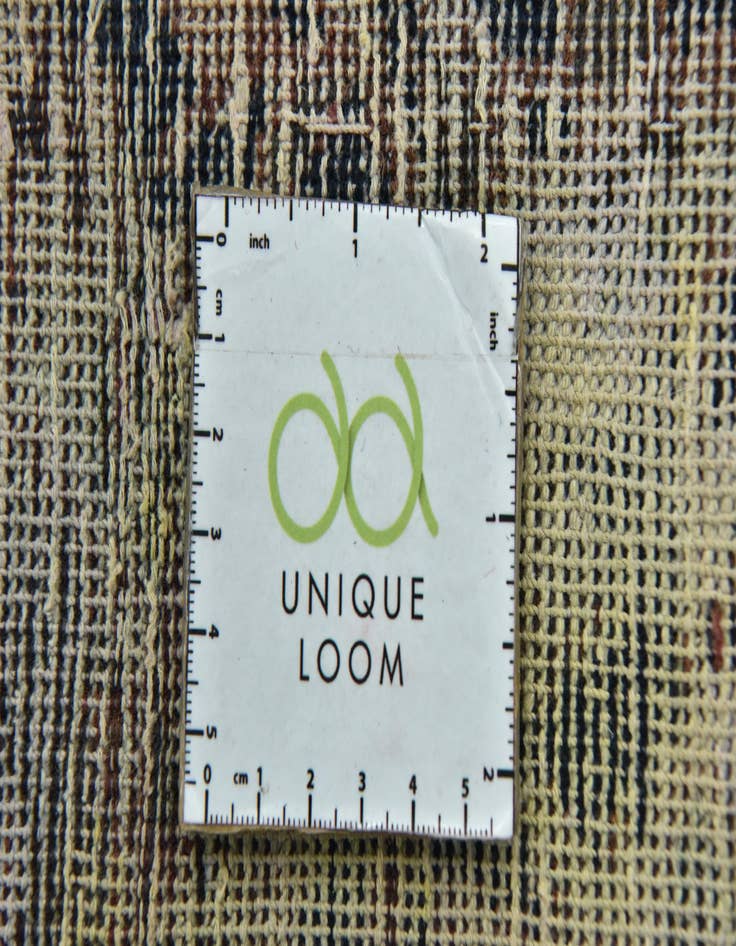 Detail image of  4' 5 x 8' 4  Hand Knotted Ultra Vintage Persian Wool Runner Rug