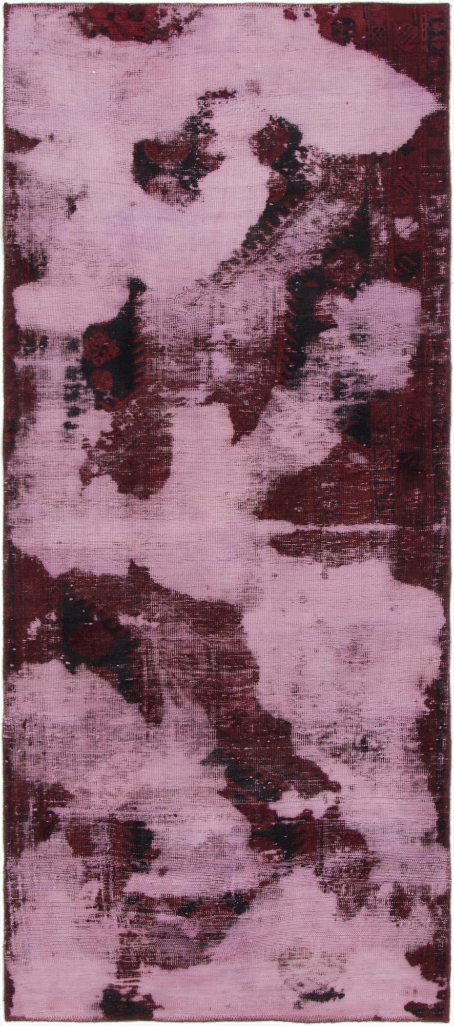  3' 5 x 8'  Hand Knotted Ultra Vintage Persian Wool Runner Rug