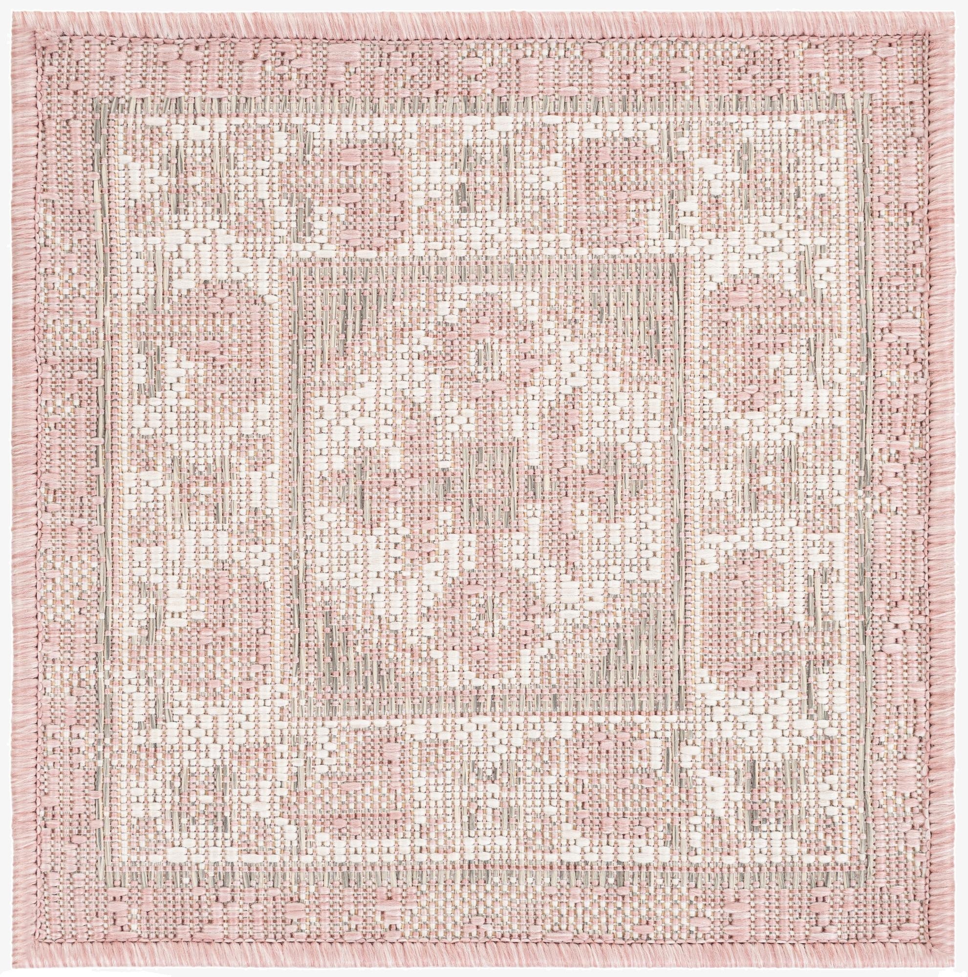 1' 4 x 1' 4  Washable Traditional Indoor / Outdoor Sample Rug