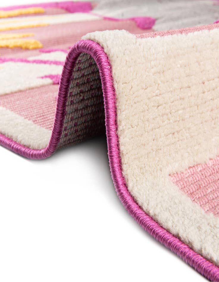 Detail image of  7' 10 x 7' 10  Washable Aruba Indoor / Outdoor Square Rug