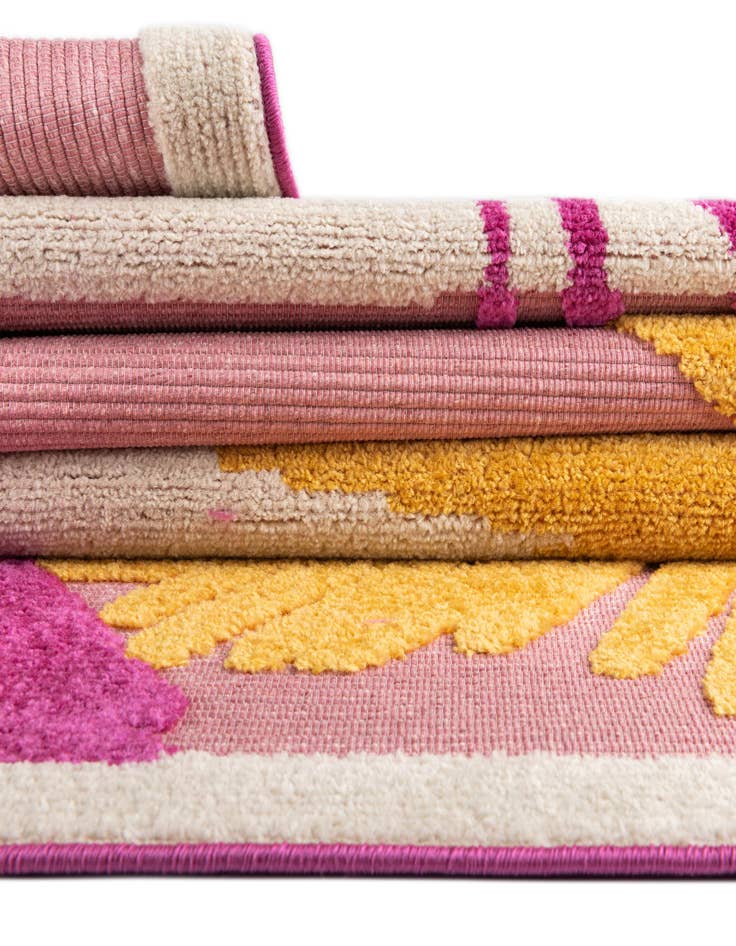 Detail image of  7' 10 x 7' 10  Washable Aruba Indoor / Outdoor Square Rug