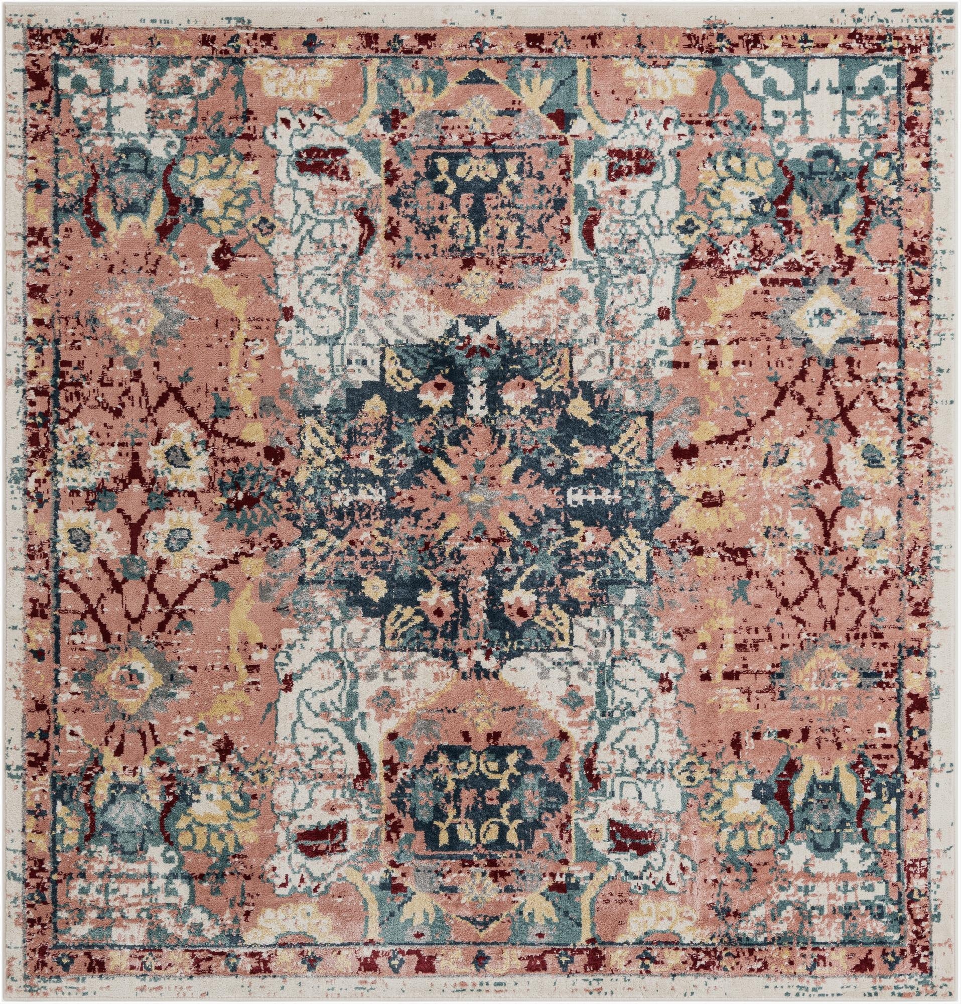  8' x 8' Charleston Square Rug