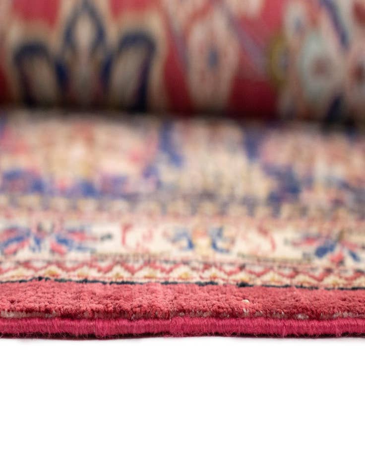 Detail image of  6' 7 x 6' 7 Ghom Silk Square Rug