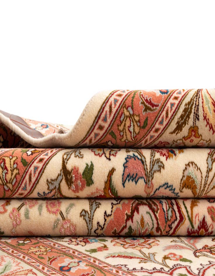 Detail image of  6' 6 x 6' 6 Tabriz Square Rug