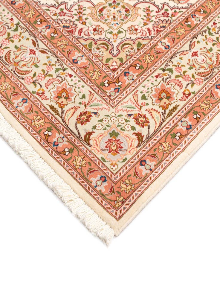 Detail image of  6' 6 x 6' 6 Tabriz Square Rug