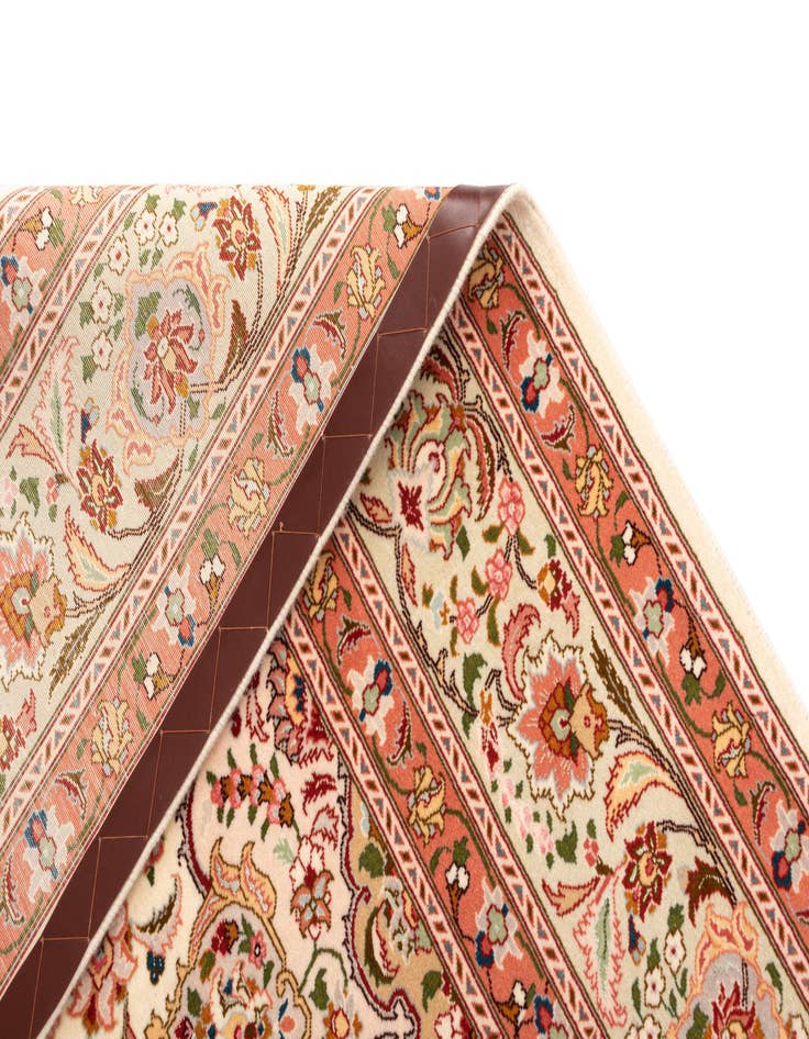 Detail image of  6' 6 x 6' 6 Tabriz Square Rug